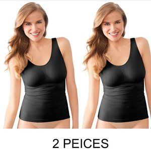 Bali Comfort Revolution Microfiber Tank Top 2 PCS